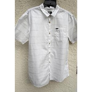 O'Neill White Casual Button Down Shirt